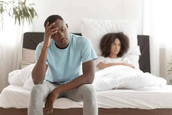 Man upset about ED symptoms Chadwell Heath