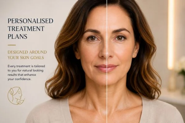 Before and after results of Collagen Lift Therapy Chadwell Heath
